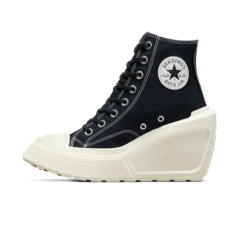 Converse Chuck 70 De Luxe Wedge Black/Black/Egret (A06478C)