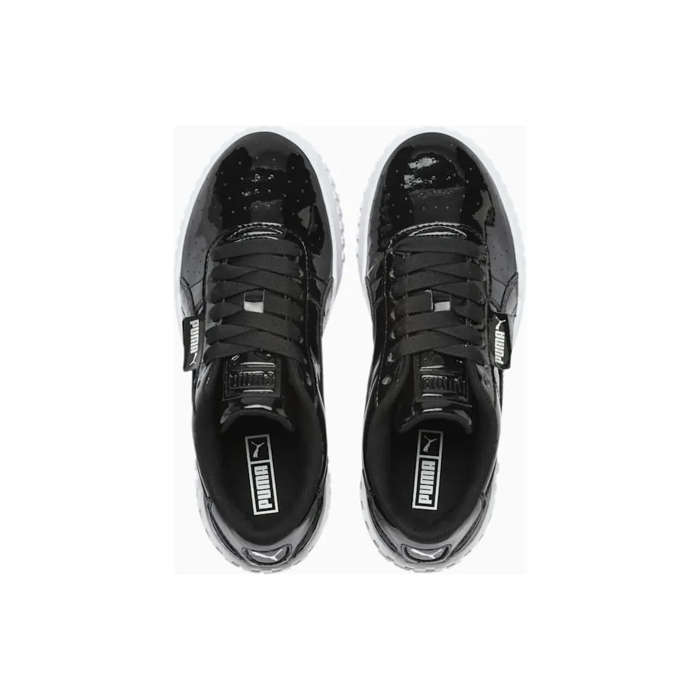Puma Cali Patent jeugdsportschoenen White/Black (370139-02)