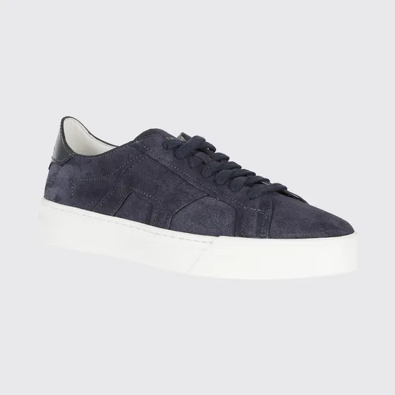 Santoni Suede Sneakers Blue (MBGT21967PNNCEATU60)