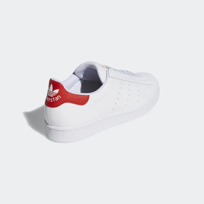 adidas Superstan White Scarlet Cloud White/Cloud White/Scarlet (FX3904)