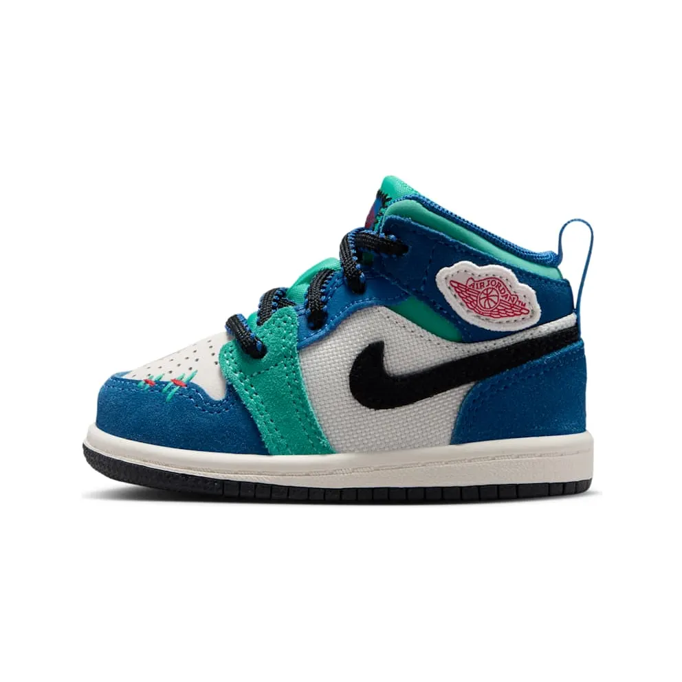 Air Jordan 1 Chalk/True Blue/Kinetic Green/University Red (IO2055-100)