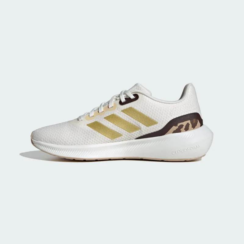 Adidas Runfalcon 3.0 Core White / Gold Metallic / Magic Beige (IE0751)