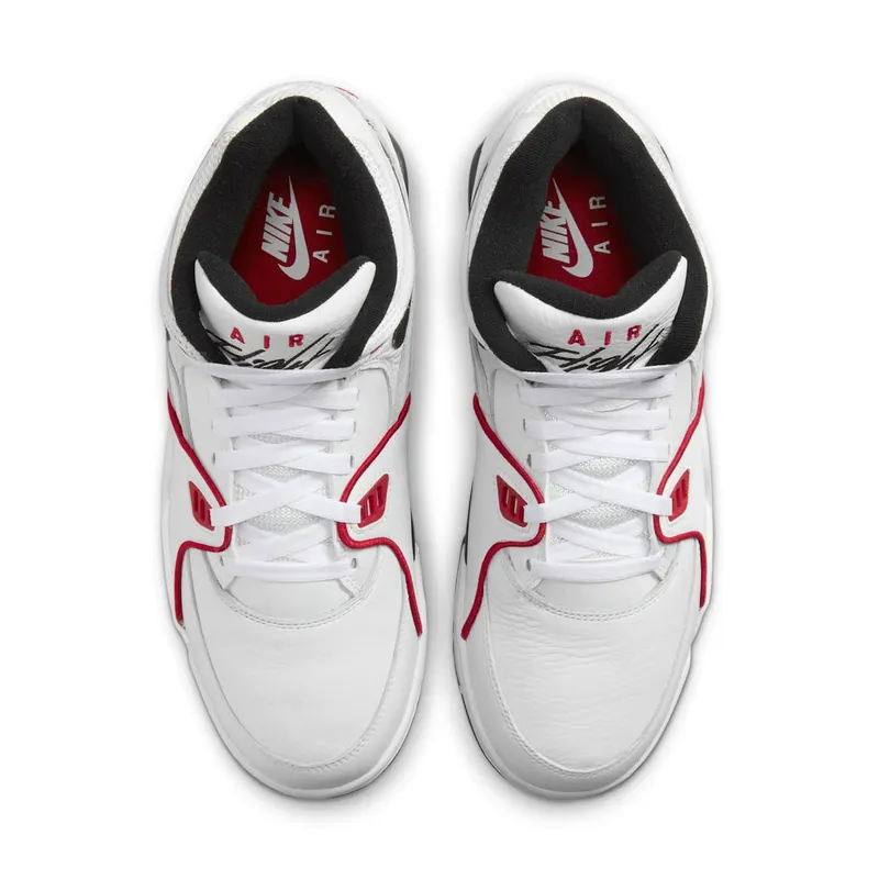 Nike Air Flight ’89 White Black Red (FD9928-101)