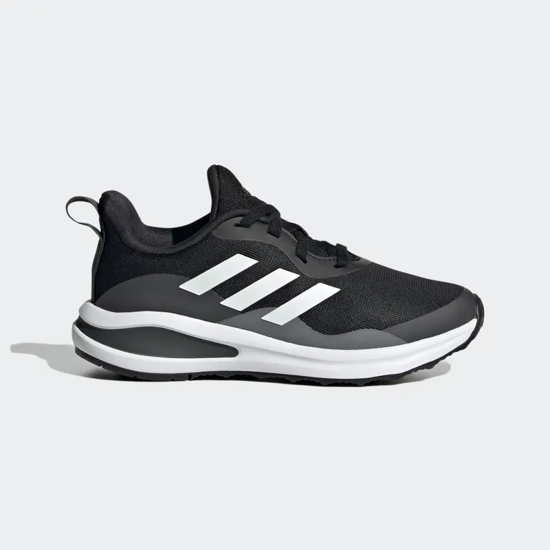 Adidas FortaRun Lace Running Shoes Core Black / Cloud White / Grey Six (GY7597)