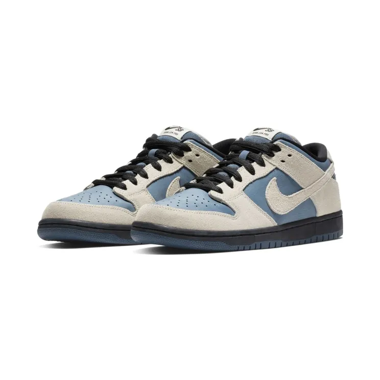 Nike SB Dunk Low “Light Cream / Thunderstorm / Black” (BQ6817-200)