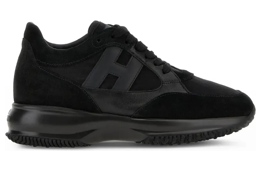 Hogan Sneakers mit Schnürung – Schwarz (HXW7130GC80UZA)