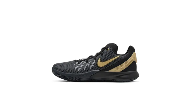 Nike Kyrie Flytrap II Black Black Anthracite Metallic Gold (AO4436-004)