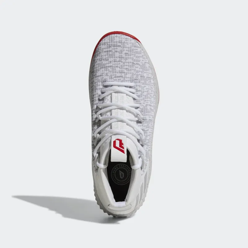 adidas Dame 4 Rose City Footwear White/Grey Two/Scarlet (CQ0471)
