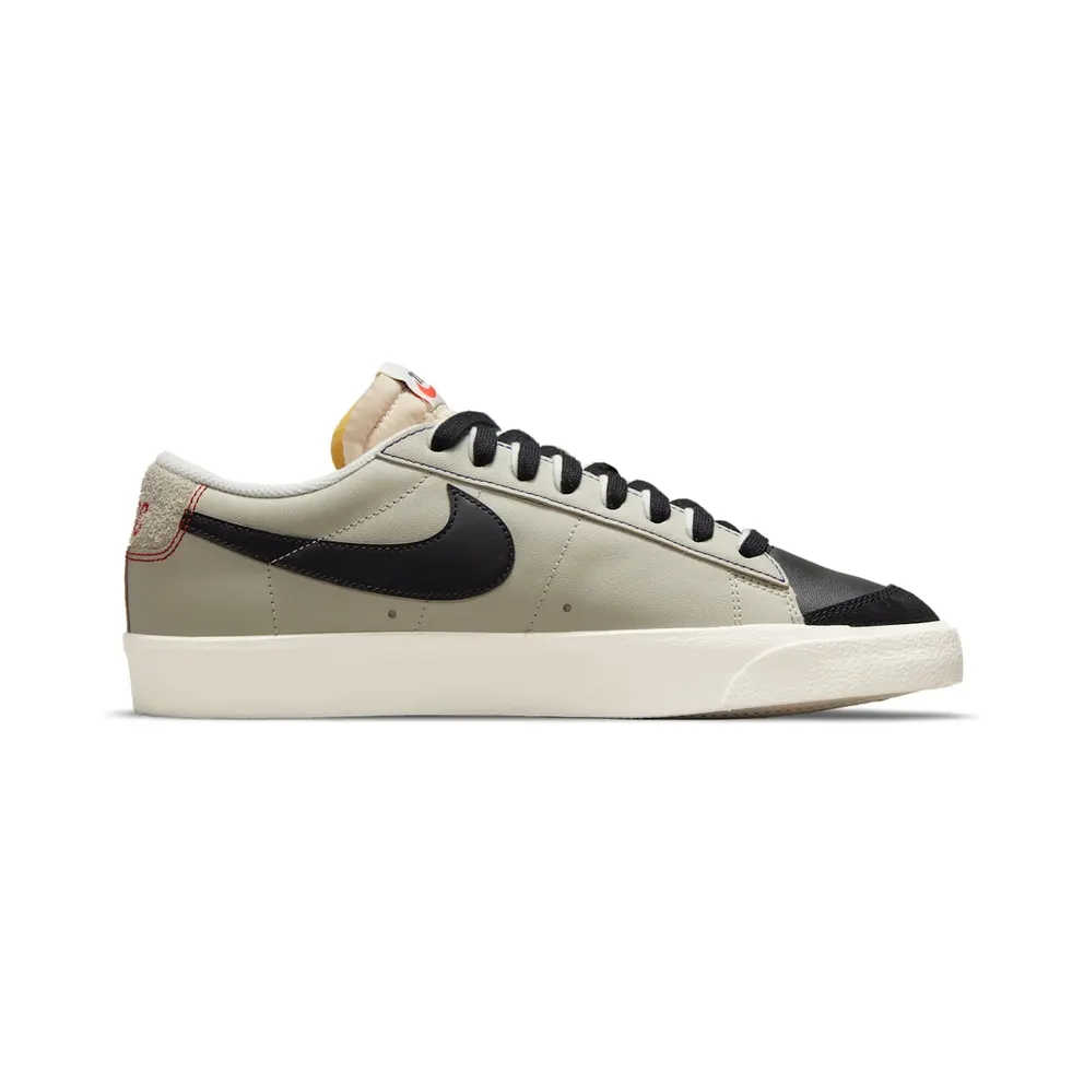 Nike Blazer Low 77 Black Natural Removable Swoosh (DH4370-001)