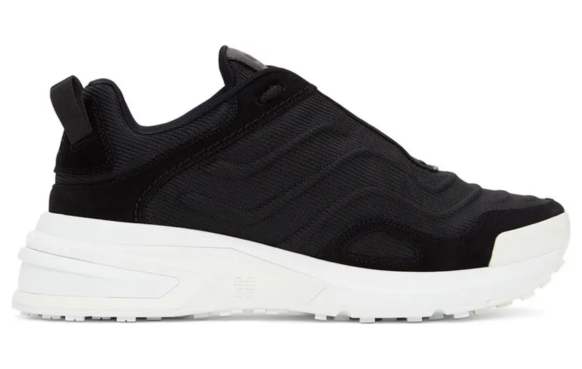 Givenchy Black & White GIV 1 Light Runner Sneakers (BH005FH13D)