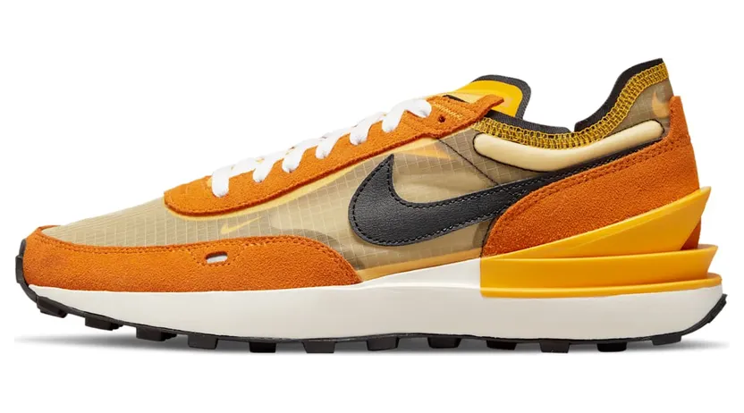Nike Waffel One SE University Gold / Black / Sunset / Racer Blue (DD8014-700)