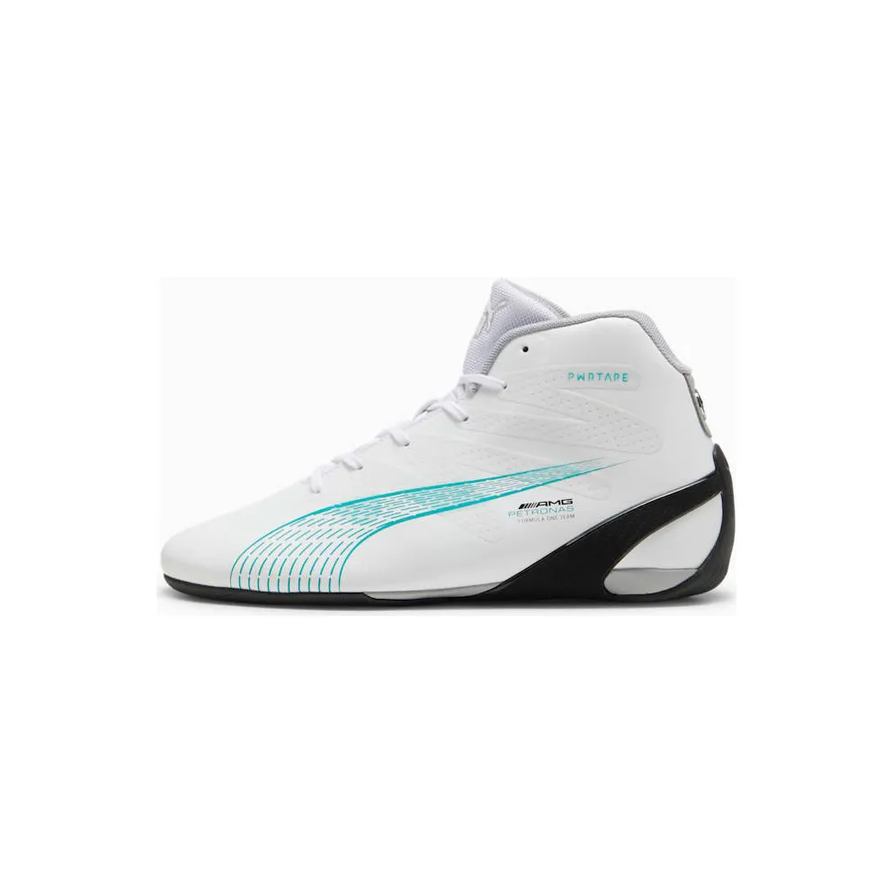 Puma MAPF1 Carbon Cat Mid “White Sheen Green” (307544-03)