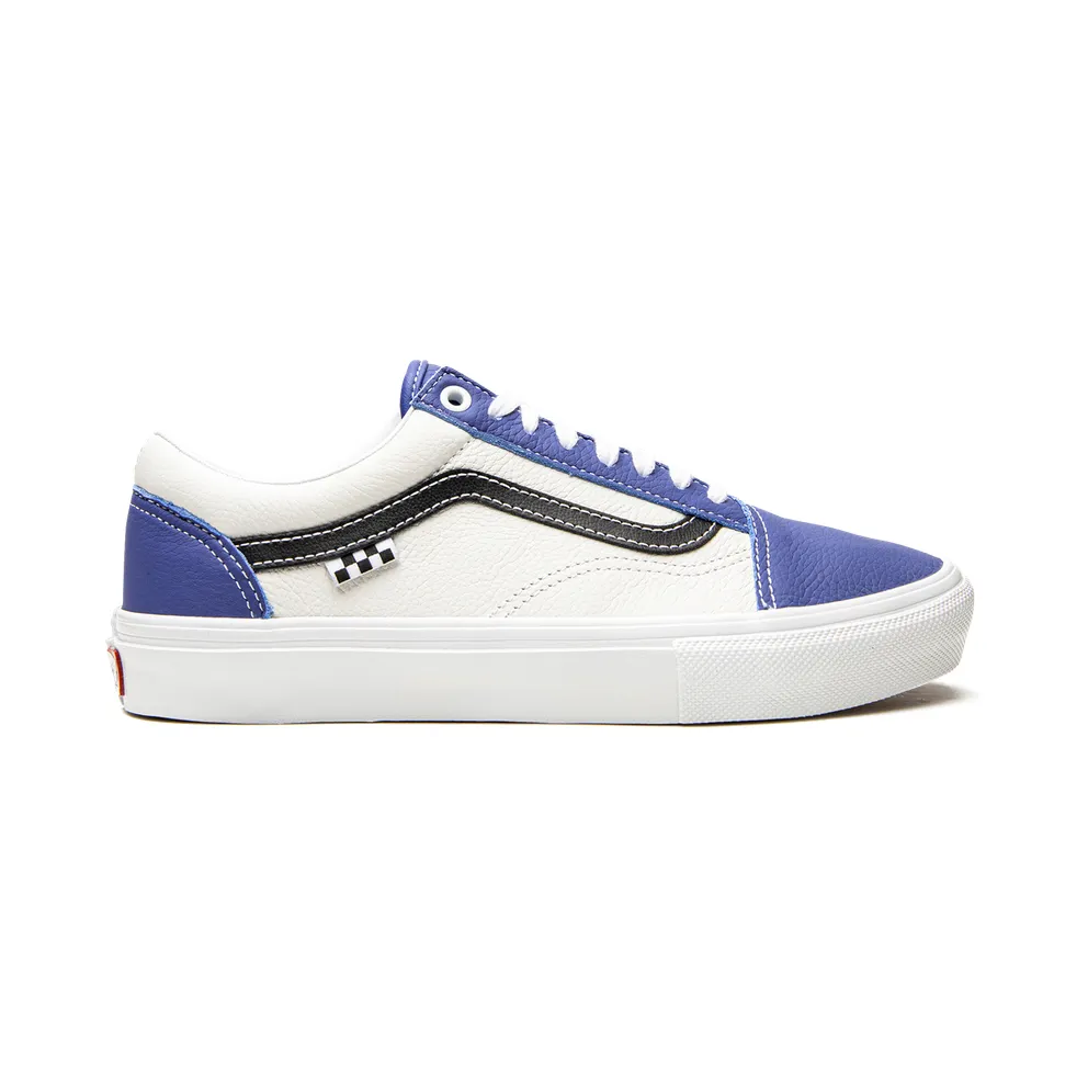Vans Skate Old Skool “Sport Leather – Blue / White” (VN0A5FCB86M)