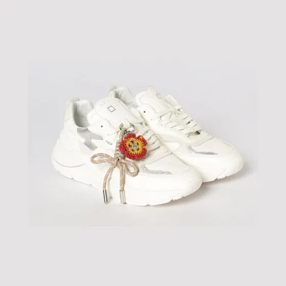 D.A.T.E D. A.T. E. Leather Fuga Sneakers Cream (W441FGANPS)