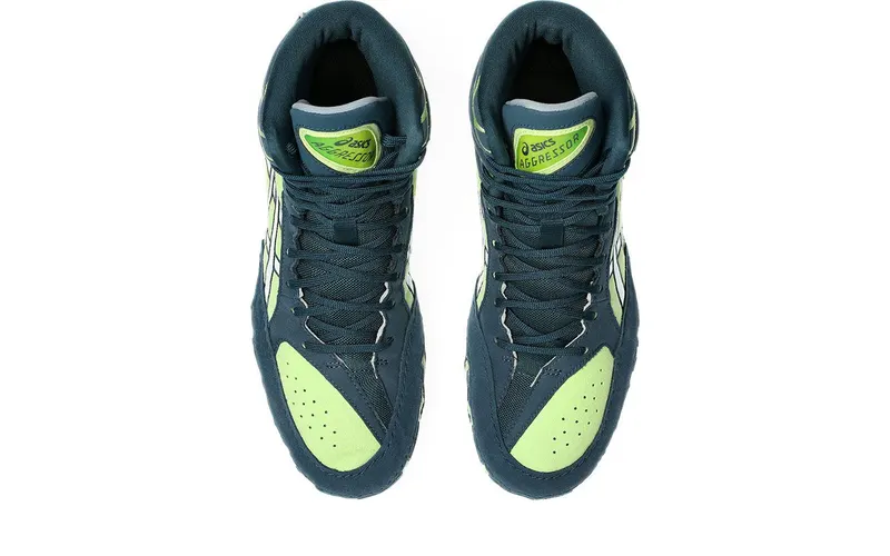 ASICS Aggressor 6 Tranquil Teal Lime Green (1081A067-300)