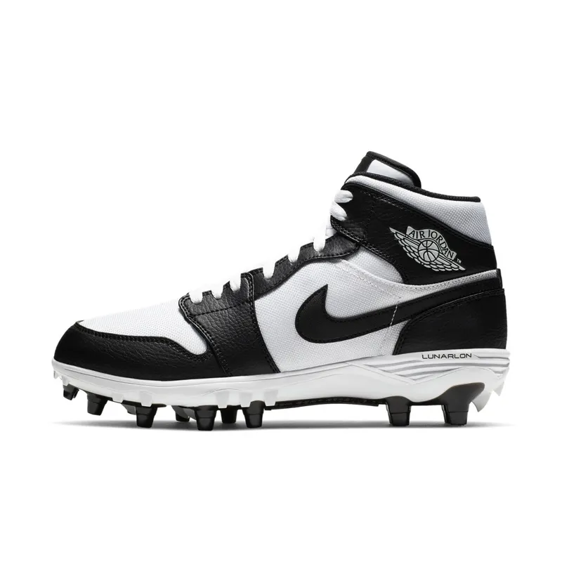 Jordan 1 TD Mid White Black White/Black-Black (AR5604-100)