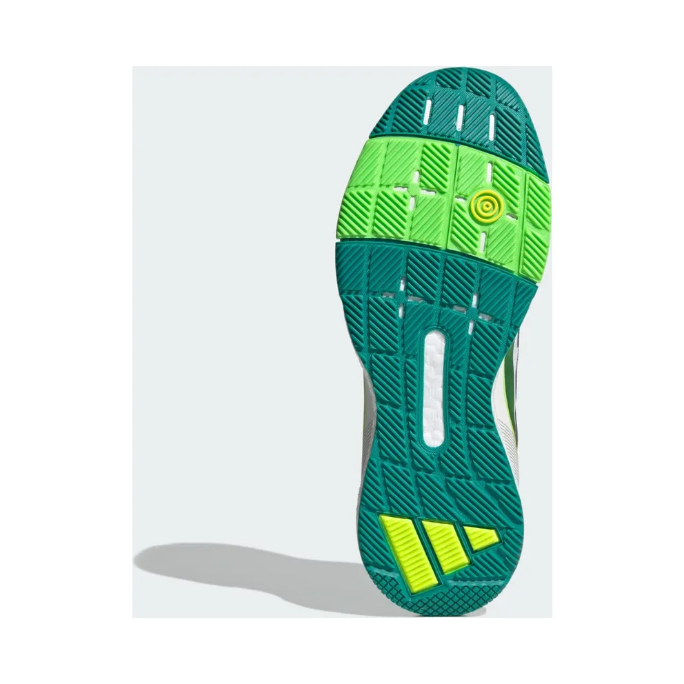 Adidas Crazyquick BOOST Padel Cloud White / Core Black / Lime Burst (JP7203)