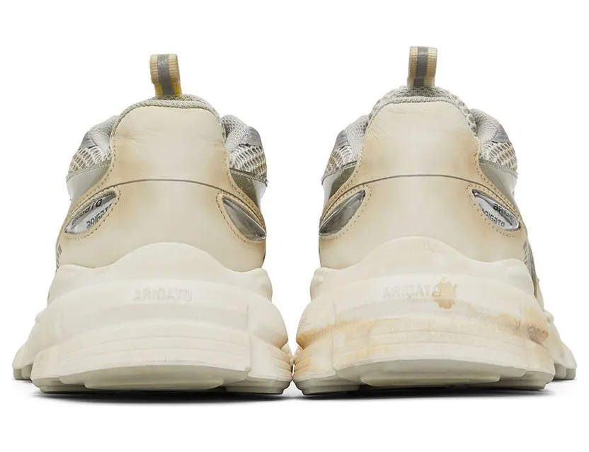 Axel Arigato SSENSE Exclusive Grey & Off-White Marathon Runner Sneakers (33113) (4)