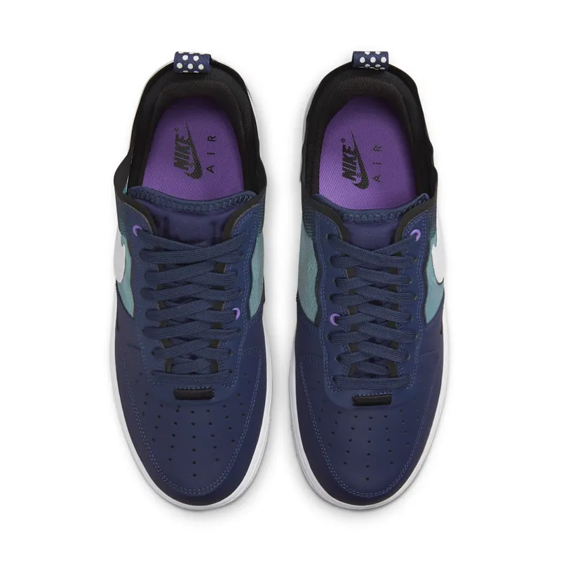 Nike Air Force 1 Low React Midnight Navy Teal (DM0573-400)