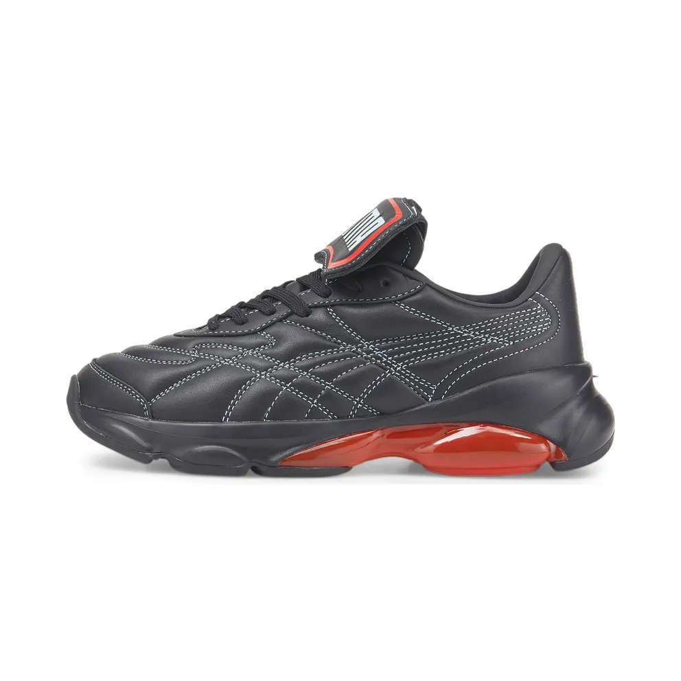 PUMA x Dua Lipa Cell Dome King Women’ Black/Poppy Red/Blue Glow (387289-01)