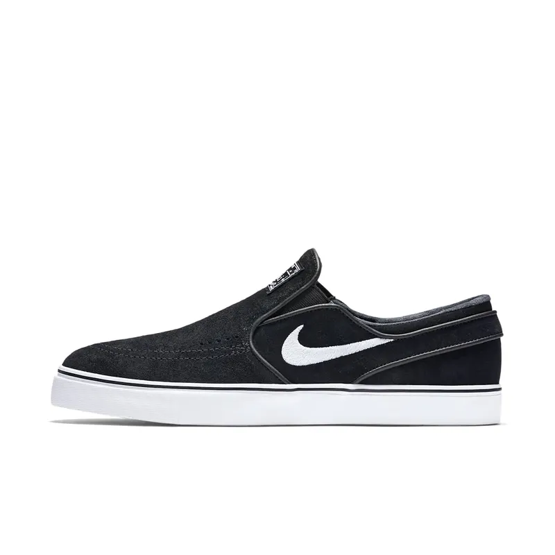 Nike SB Zoom Stefan Janoski Slip-On Black White Black/Cool Grey-White (833564-001)