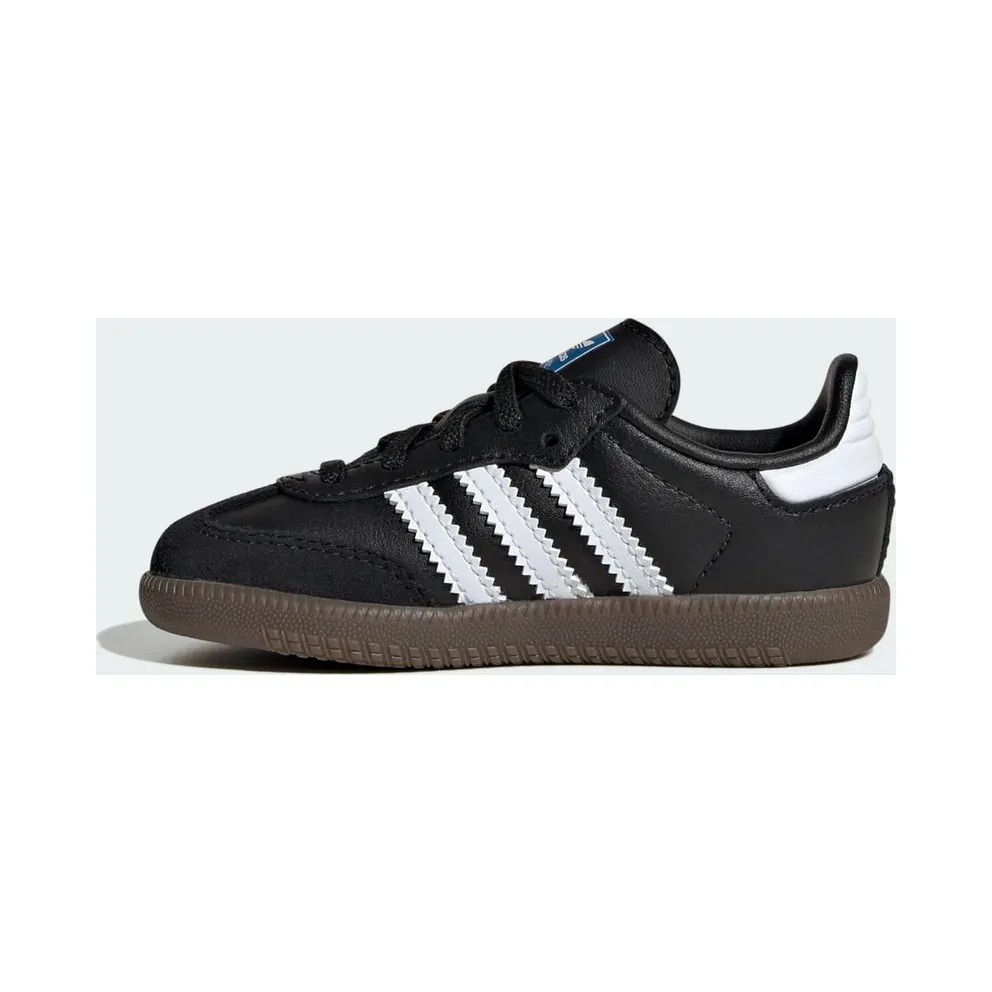 Adidas Samba OG Comfort Close Elastic Lace Kids Cloud White / Core Black / Gum (JQ3192)