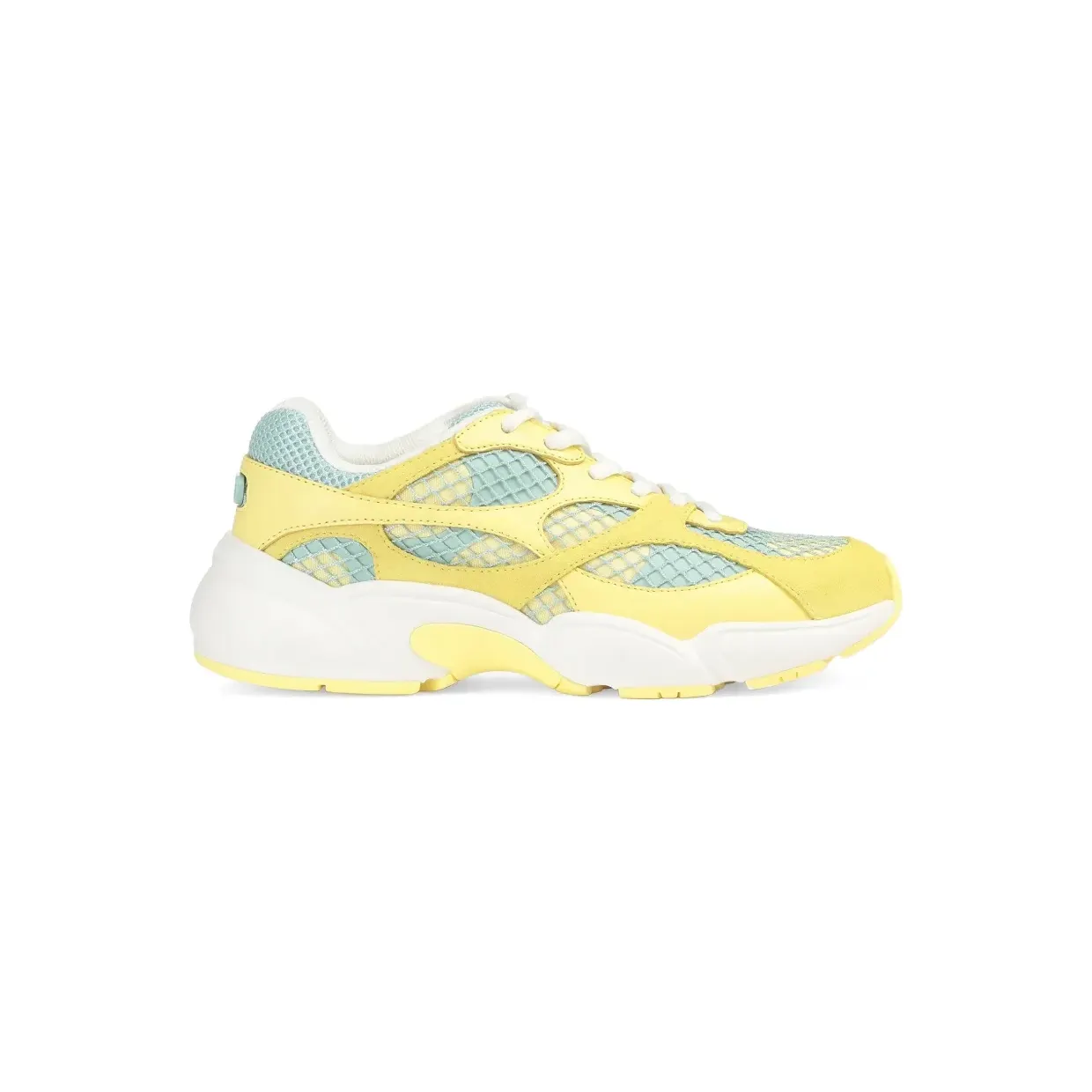 Sergio Rossi Surge Sport met vlakken “Green” (B15260MFL412400)
