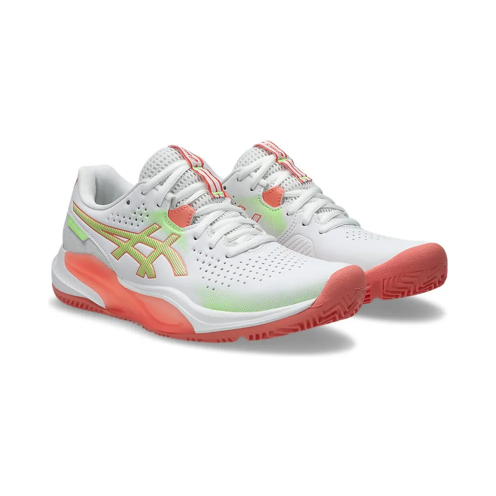 ASICS GEL-CHALLENGER 15 PADEL “White / Guava” (1042A296-101)