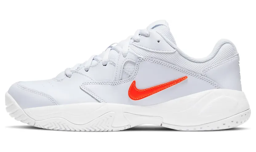 Nike Court Lite 2 Football Grey Bright Crimson (AR8838-005)