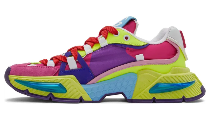 Dolce & Gabbana Multicolor Airmaster Sneakers (CS1984 AY338) (3)