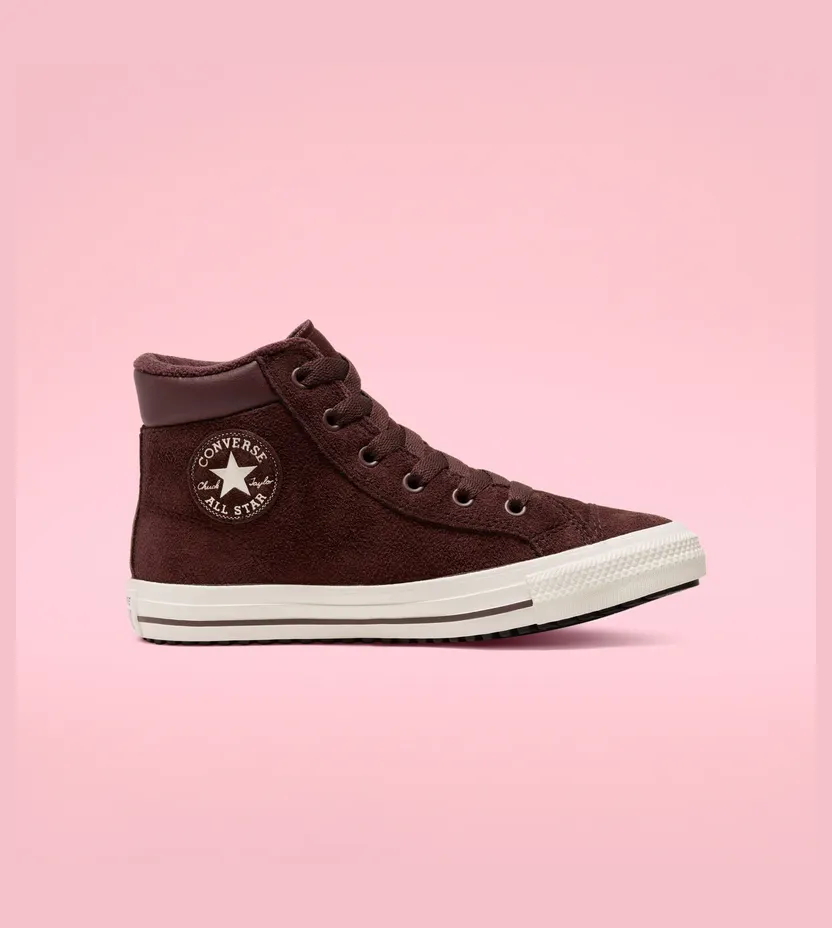 Converse Suede Chuck Taylor All Star PC Boot High Top Burnt Umber/burnt Umber/egret (666576C)