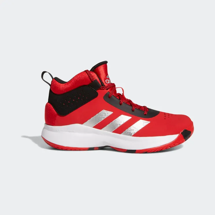 adidas CrossEm Up 5 K Wide Vivid Red S21 / Silver Metallic / Core Black (GX4791)