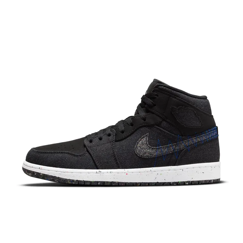 Jordan 1 Mid Crater Black (DM3529-001)