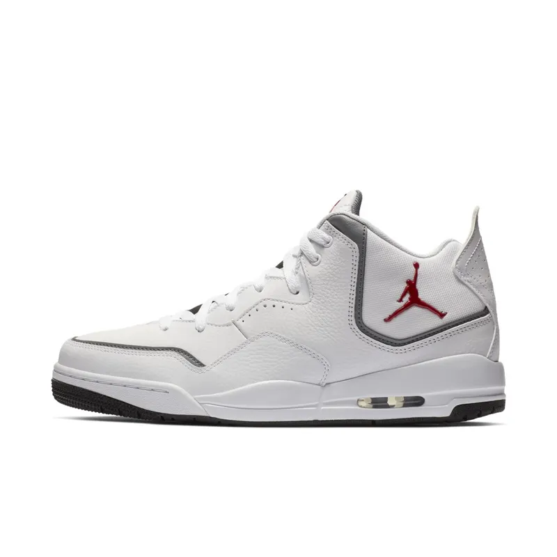 Jordan Courtside 23 White Red White/University Red-Cool Grey (CD1522-100)