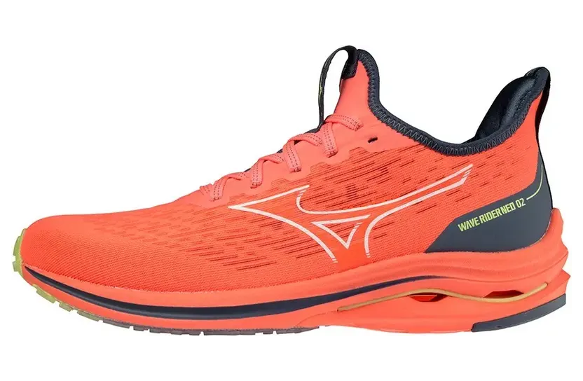 Mizuno – Running Schoenen Wave Rider Neo 2 – Dames – Sport – Oranje (J1GD217802)