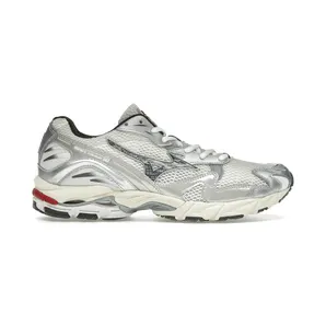 Mizuno Wave Rider 10 White Black Rythmic Red (D1GA243111)