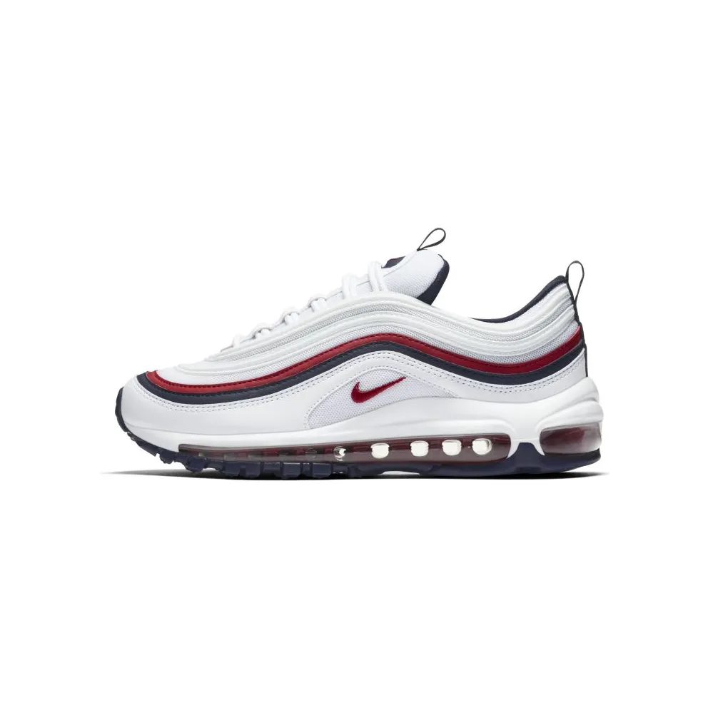 Nike Air Max 97 Red Crush (W) White/Red Crush-Blackened Blue (921733-102)