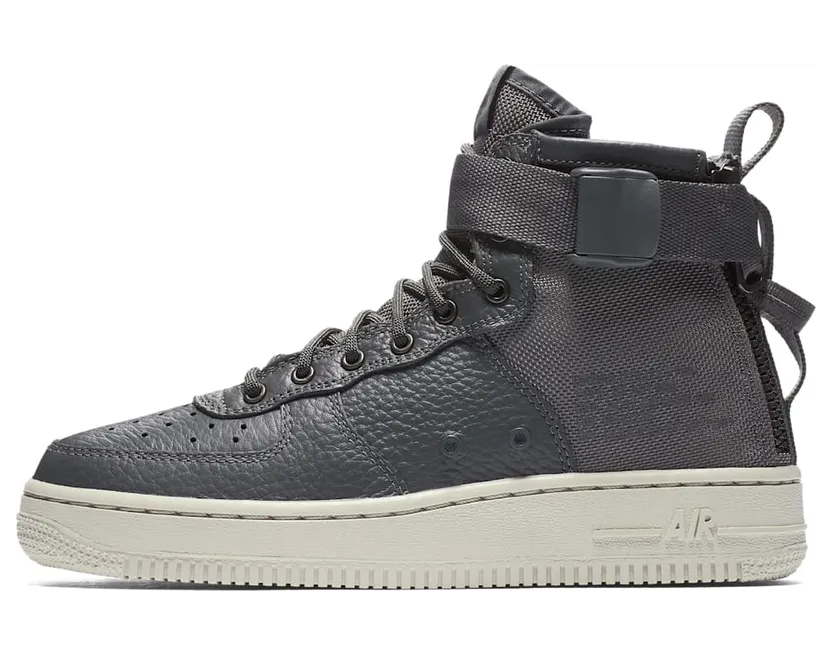 Nike SF Air Force 1 Mid Dark Grey Bone (AJ0424-002)
