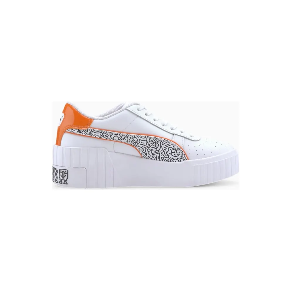Puma x MR DOODLE Cali Wedge Damen Weiß/Schwarz (374210-01)