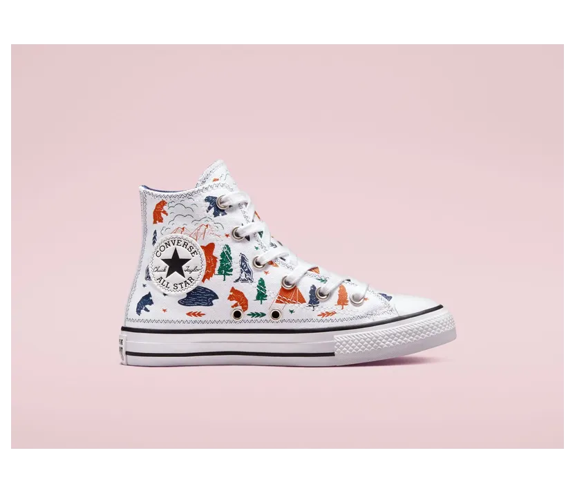 Converse Explorer Chuck Taylor All Star Wit/midnight Navy/zwart (672439C)