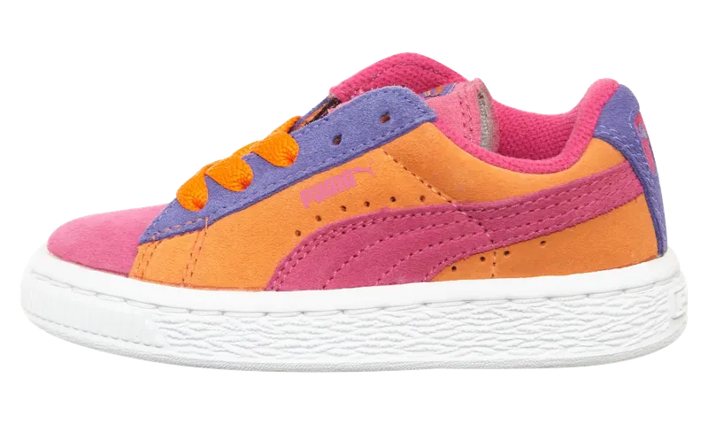 Puma Suede TD “Fuchsia Purple / Orange-Iris” (353636-14)