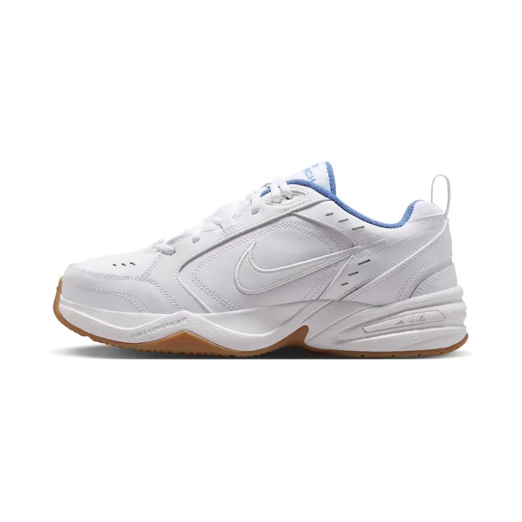 Nike Air Monarch IV “White / Indigo Storm / Gum Light Brown” (415445-105)