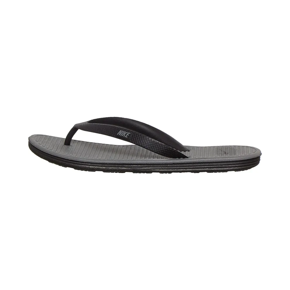 Nike Solarsoft Thong II “Black / Cool Grey” (488160-090)