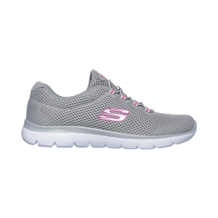 Skechers Summits CM “Grey / Hot Pink” (12985GYHP)