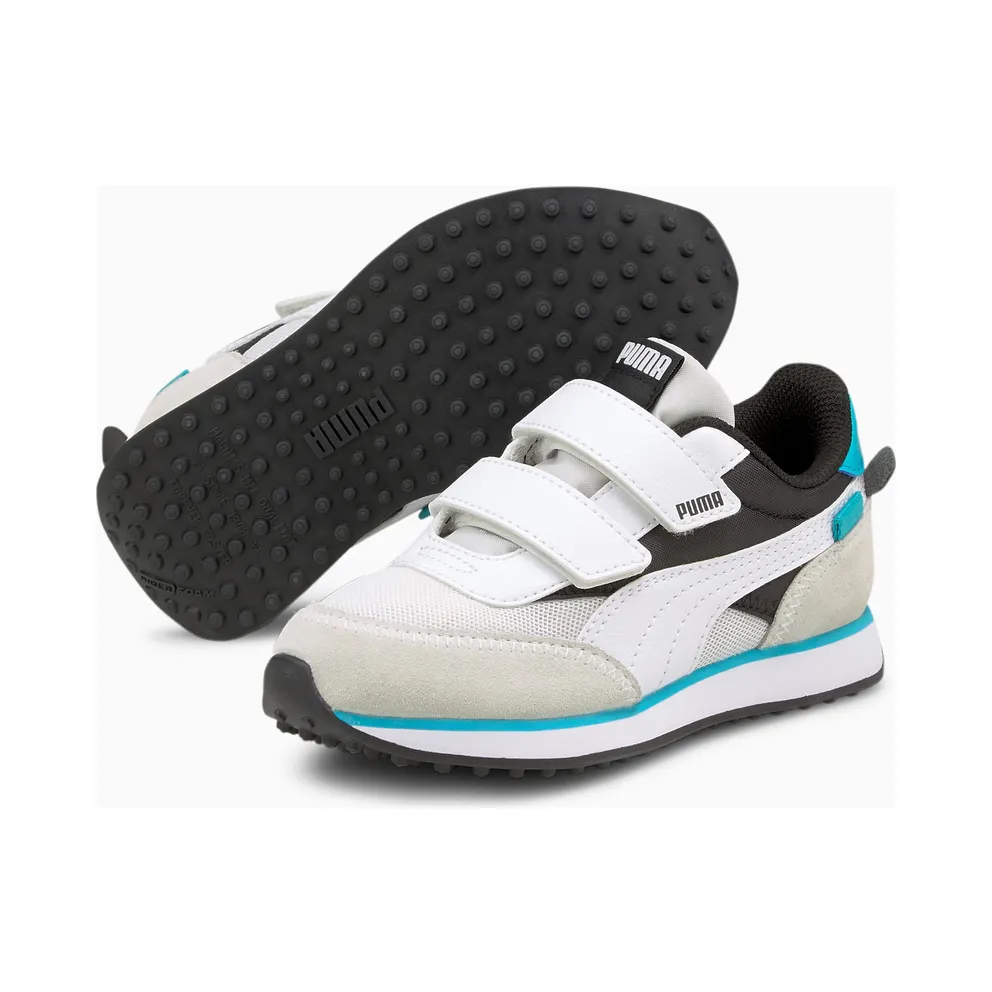 Puma Future Rider Animals V Kids White/Black (368741-02)