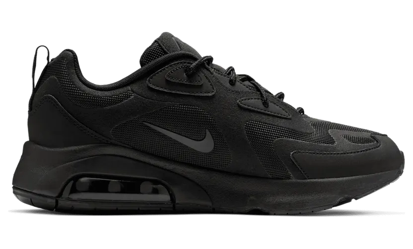Nike Air Max 200 – Zwart