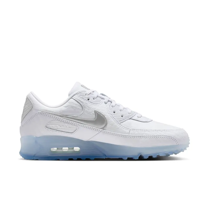 Nike Air Max 90 Terrascape “White Croc Blue Tint” (IU3638-100)