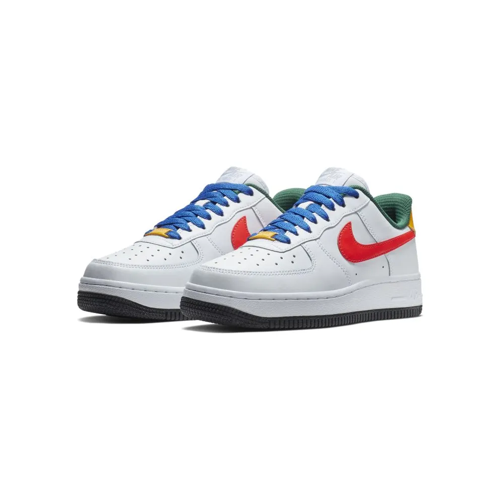 Nike Air Force 1 Low Love (W) White/Bright Crimson-University Gold (AR5432-167)