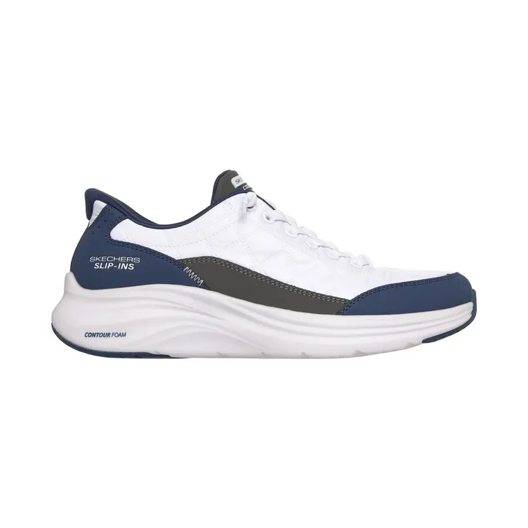 Skechers Slip-ins: Contour Foam Wit/Marine