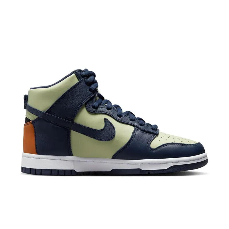 Nike Dunk High See Through Pistachio Midnight Navy (DQ7575-300)